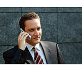   Businessman, Mobile Communication, Mobile Phones, On The Phone