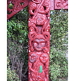   Schnitzkunst, Volkskunst, Maori