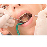   Zahnarzt, Patient, Behandlung
