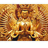   Buddhismus, Göttin, Bhrikuti, Vajra, Tara
