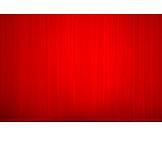   Rot, Samt, Bühnenvorhang