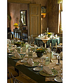   Restaurant, Place setting, Banquet