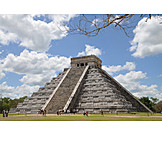   Mexico, Yucatan, Chichen itza, Pyramid, Pyramid