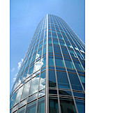   Office building, Skyscraper, Glass facade