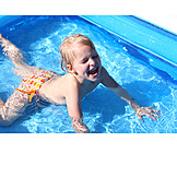   Child, Paddle, Wading pool