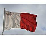   Malta, Nationalflagge