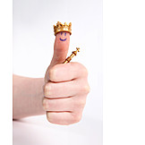   Success & Achievement, King, Thumbs Up