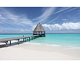   Malediven, Ari, Atoll, Wasserpavillon