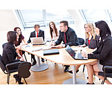   Business, Office & Workplace, Teamwork, Meeting & Conversation, Meeting, Team, Colleague