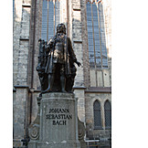   Bach, Denkmal, Johann sebastian bach