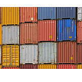   Container, Frachtgut, Containerstapel