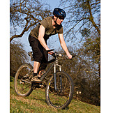   Cyclists, Mountain Bike, Mountain Biker, Bmx, Mountain Biking