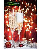   Sparkling, Champagne glass, Pouring