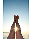   Sun, Sea, Legs