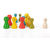   Group, Game Figure, Outsider