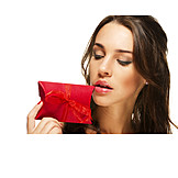   Young Woman, Woman, Gift, Valentine