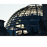   Berlin, Reichstag, Glaskuppel