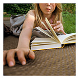   Girl, Reading