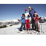   Family, Ski Vacation, Skiers