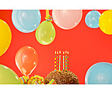   Geburtstag, Kindergeburtstag, Geburtstagskuchen, Luftballons