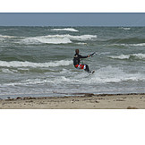   Water Sport, Kite Surfing, Kitesurfers