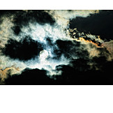   Cloudscape, Sky Only, Moon, Full Moon, Dramatic