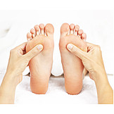   Foot, Massaging, Foot Massage, Reflexology