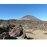   Vulkan, Teneriffa, Pico Del Teide, Vulkanlandschaft