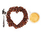   Indulgence & Consumption, Coffee, Heart