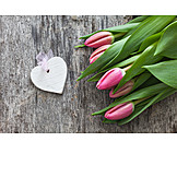   Blumenstrauß, Tulpenstrauß, Valentinstag