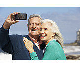   Reise & Urlaub, Urlaubsfoto, Seniorenpaar