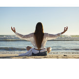   Woman, Relaxation, Yoga