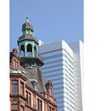  Bürogebäude, Gegensatz, Frankfurt am main