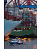   Handel, Frachtschiff, Containerschiff