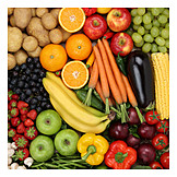   Healthy Diet, Fruit, Vegetable
