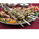   Oriental Cuisine, Poultry, Kebab, Lamb