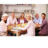   Parent, Eating, Family, Grandparent