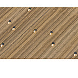   Aerial View, Straw Bales, Field Stubble