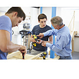   Education, Craftsman, Trainee, Carpentry