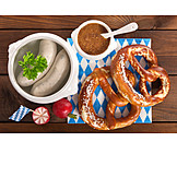   Bavarian cuisine, Breakfast, Weisswurst