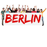   Menschen, Berlin, Jung, Multikulturell