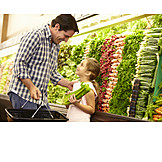   Purchase & Shopping, Supermarket, Vegetable Department