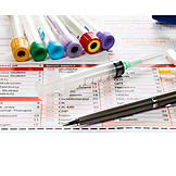   Laboratory, Lab Report, Blood Sample, Blood Examination, Blood Test