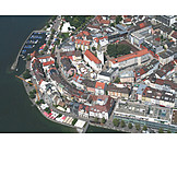   Aerial View, City View, Friedrichshafen