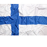   Finnland, Blaukreuzflagge