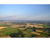   Aerial View, Fields, Brandenburg