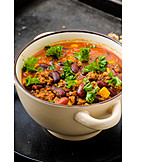   Chili con carne, Bean stew