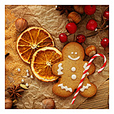   Christmas, Advent Season, Gingerbread Man