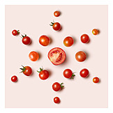   Pattern, Tomato, Cherry tomatoes