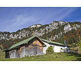   Bavarian Alps, Benedict Wall, Chalet